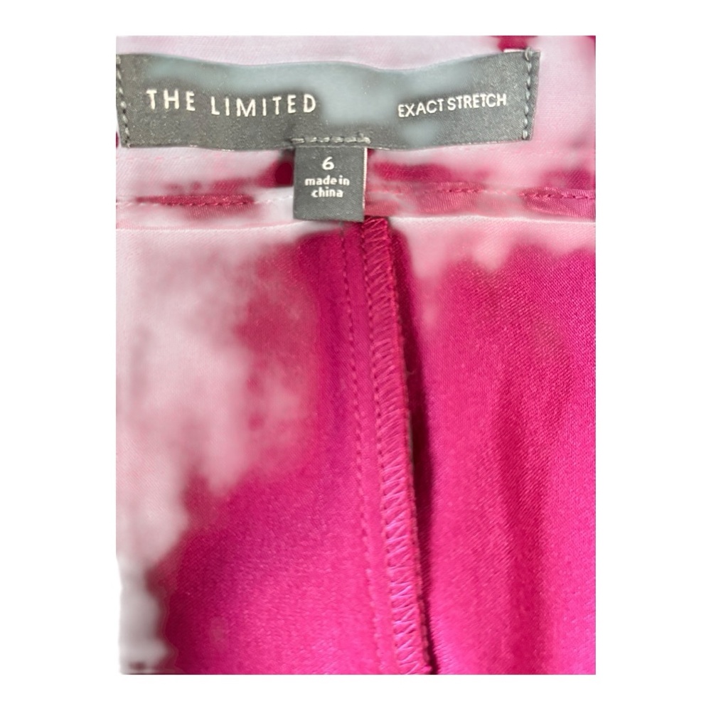 The Limited magenta pencil skirt with a button-front detail. - Picture 5 of 6